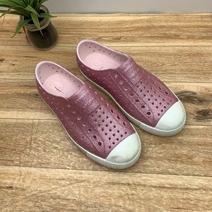 Native Jefferson Glitter Water Friendly Slip-On sz 13